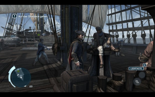 ... und mit allen Einstellungen auf "Minimum"