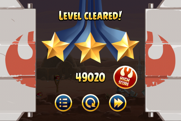 Wie bei früheren Titeln gibt es bis zu drei Sterne - und Punkte für die Rangliste.