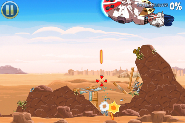 Der Millennium Falcon als Rettung in letzter Sekunde...