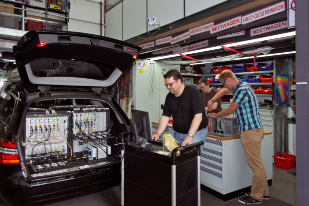 Messfahrzeug für den Connect-Netztest 2012 (Quelle: Connect)