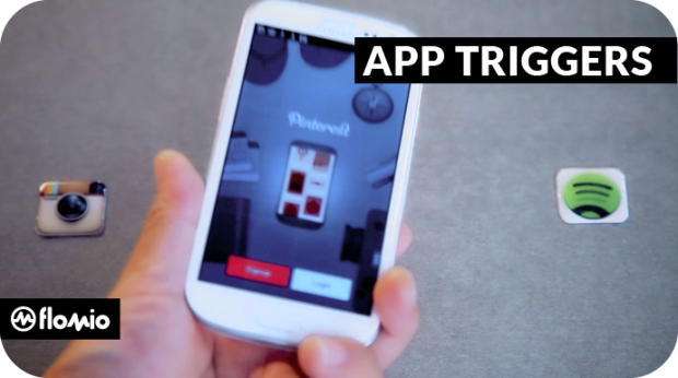 Flojack-Anwendungsbeispiel App-Start (Bild: Kickstarter)