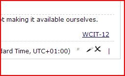 Das Bearbeiten der Blogposts wäre möglich gewesen. (Screenshot: Golem.de)