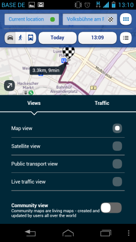 Der Nutzer kann zwischen verschiedenen Anzeigemodi wählen. (Screenshot: Golem.de)