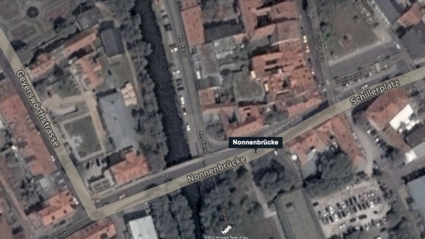 Bamberg in Nokia Here (Screenshot: Golem.de)