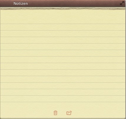 Notiz-App in Mac OS X (Screenshot: Golem.de)