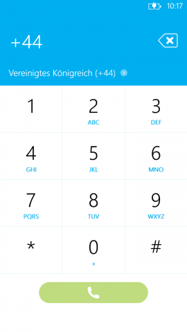 Skype-Vorabversion für Windows Phone 8.