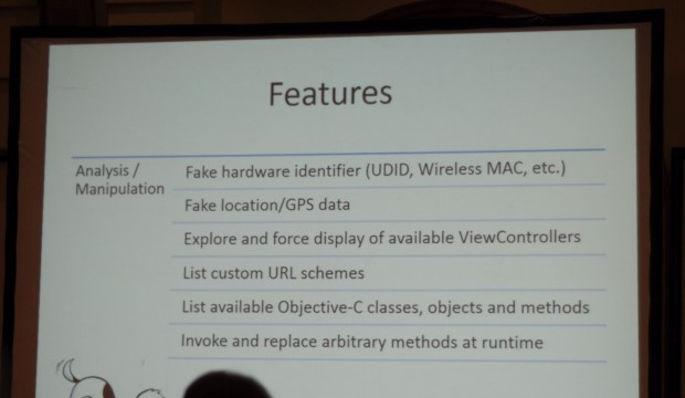 Funkionen von Snoop-It