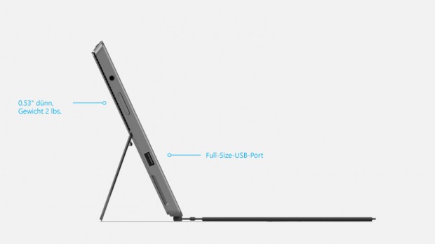 Microsofts Tablet Surface Pro mit Windows 8