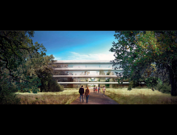 Entwürfe für Apples Campus 2 (Bild: Apple)