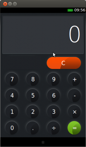 Die Benutzeroberfläche von Firefox OS im Emulator (Screenshot: Golem.de)