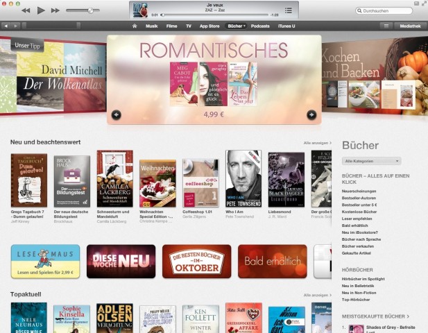 iTunes 11 (Bild: Apple)