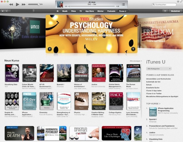iTunes 11 (Bild: Apple)