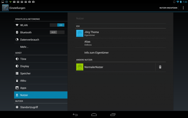 In den Einstellungen kann der Eigentümer... (Screenshot: Golem.de)