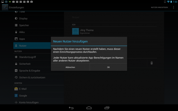 ...die Konten verwalten. (Screenshot: Golem.de)