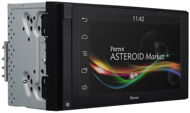 Parrot Asteroid Smart - braucht nicht viel Platz nach hinten. (Bild: Hersteller)