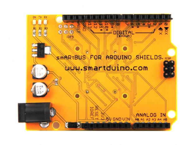 Die Platine für Arduino Shields