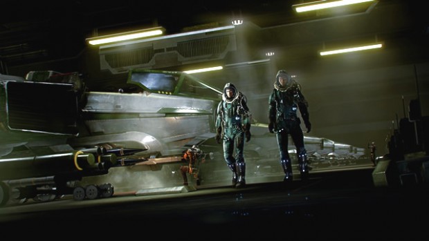 Szene aus dem Star-Citizen-Prototyp (Bild: Cloud Imperium Games)