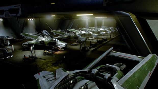 Szene aus dem Star-Citizen-Prototyp (Bild: Cloud Imperium Games)