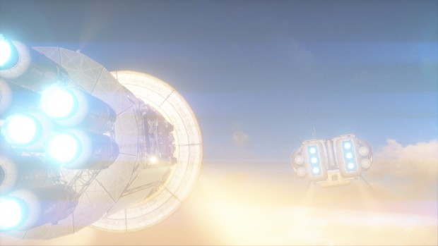 Szene aus dem Test Cloud Gate (Bild: Futuremark)