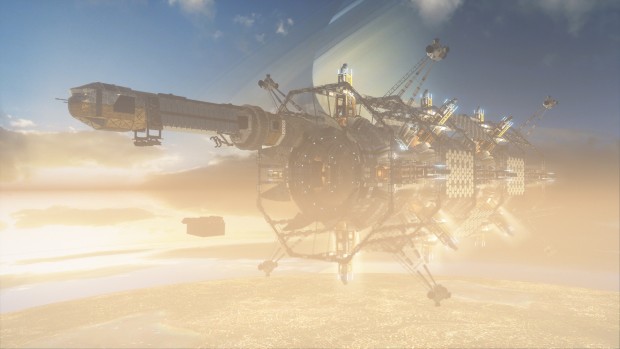 Szene aus dem Test Cloud Gate (Bild: Futuremark)