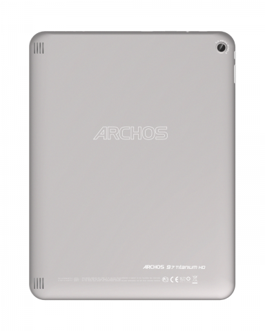 Das Gehäuse des Archos 97 Titanium HD ist aus Aluminium gefertigt. (Bild: Archos)