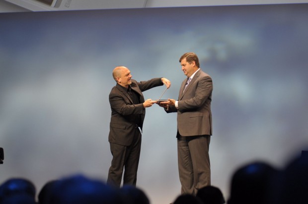 Todd Bradley bei der Vorstellung des Elitebook Revolve