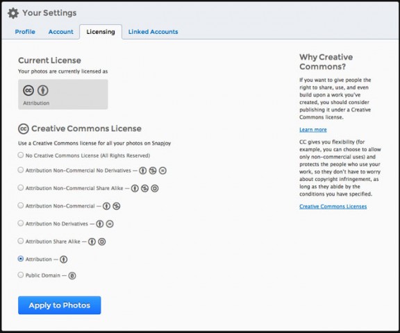 Snapjoy - Lizenzverwaltung (Bild: Snapjoy)