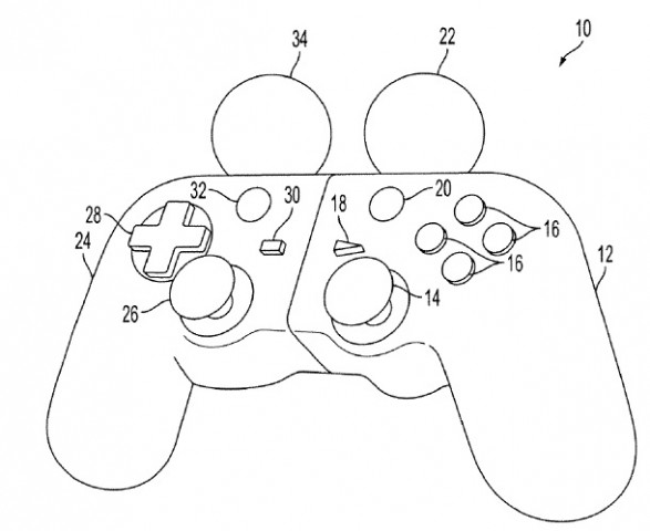 Bild aus dem Patentantrag von Sony