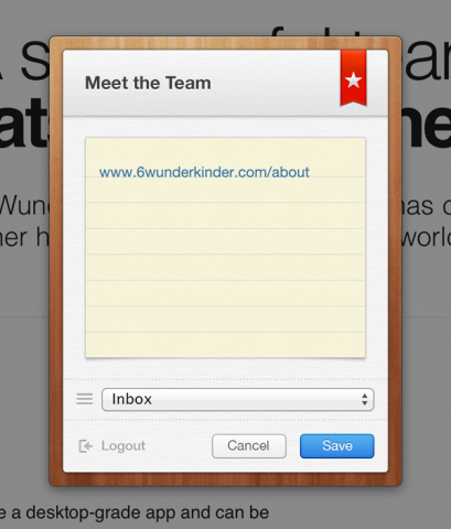 trackingtime wunderlist chrome extension