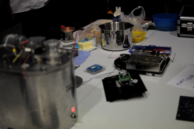 Gesteuert wurde der Everycook mit einer Arduino-Platine, jetzt ist es ein Raspberry Pi. (Foto: Jörg Thoma/Golem.de)