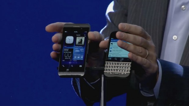 Blackberry stellt Z10 und Q10 vor (Quelle: Blackberry / Screenshot: Golem.de)
