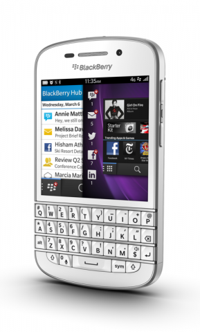 Blackberry Q10 (Quelle: Blackberry)
