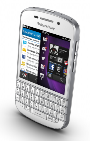 Blackberry Q10 (Quelle: Blackberry)
