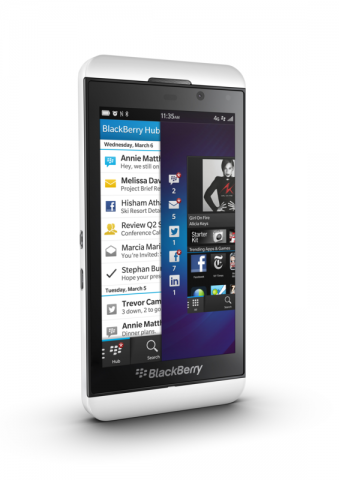 Blackberry Z10 (Quelle: Blackberry)
