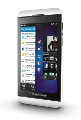 Blackberry Z10 (Quelle: Blackberry)