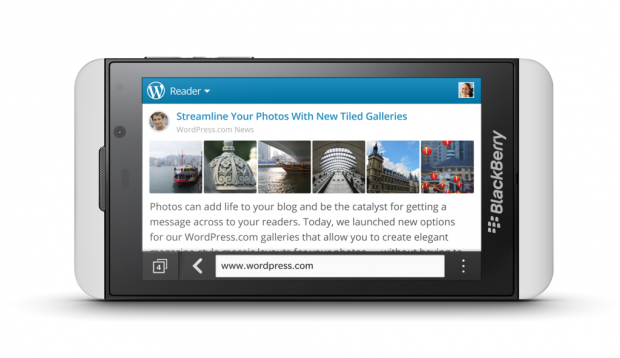 Blackberry Z10 (Quelle: Blackberry)