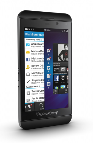 Blackberry Z10 (Quelle: Blackberry)