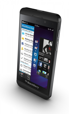 Blackberry Z10 (Quelle: Blackberry)