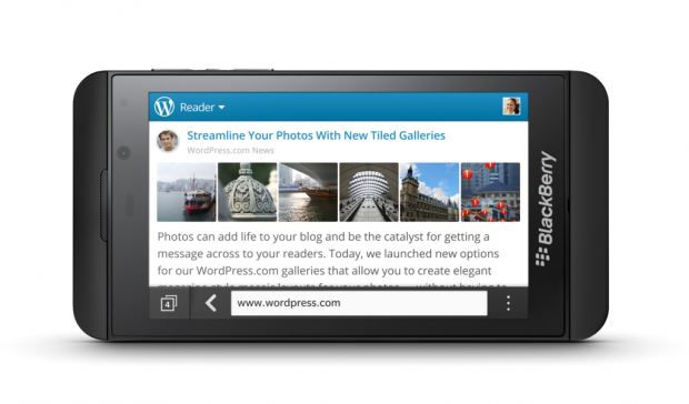 Blackberry Z10 (Quelle: Blackberry)