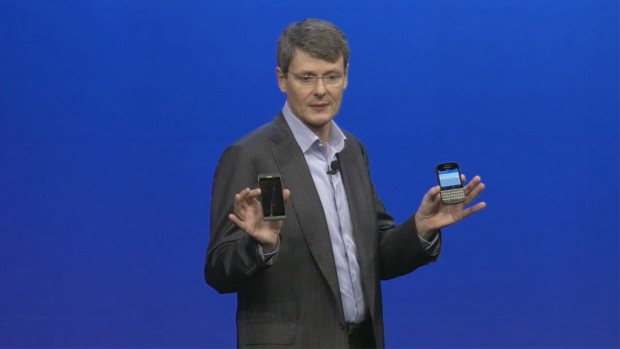 Blackberry stellt Z10 und Q10 vor (Quelle: Blackberry / Screenshot: Golem.de)