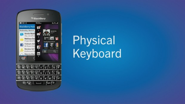Blackberry Q10 (Quelle: Blackberry / Screenshot: Golem.de)