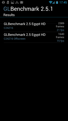 Auch im GLBenchmark schnitt Huaweis Smartphone gut ab. (Bild: Golem.de)