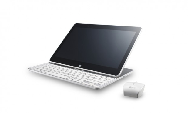 Das Gerät hat einen 11,6 Zoll großen Bildschirm. (Bild: LG)