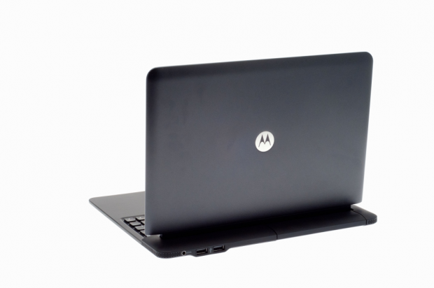 Auf der Rückseite des Lapdocks befindet sich... (Bild: Nina Sebayang/Golem.de)