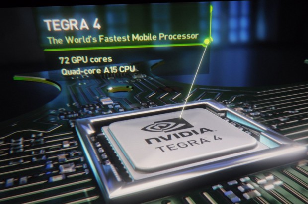 Im Inneren arbeitet das Tegra-4-SoC.