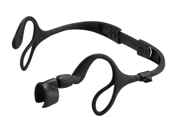 Kopfbefestigung der Panasonic HX-A100 (Bild: Panasonic)