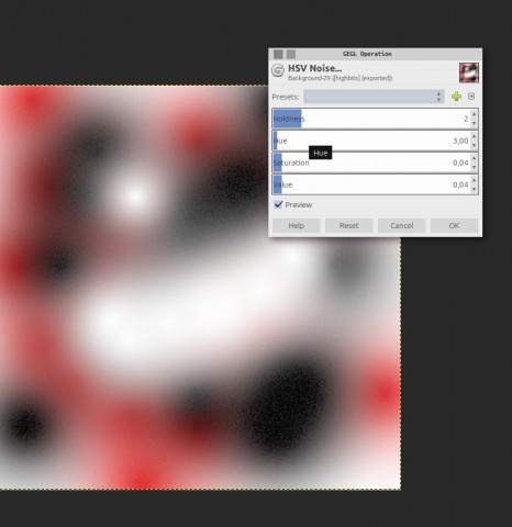 Änderungen in den Filtereinstellungen werden in Echtzeit im gesamten Bild angezeigt. (Bild: Gimpusers.com)
