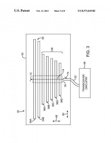 US-Patent 8,373,610 (Bild: US-Patent- und Markenamt)