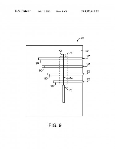 US-Patent 8,373,610 (Bild: US-Patent- und Markenamt)