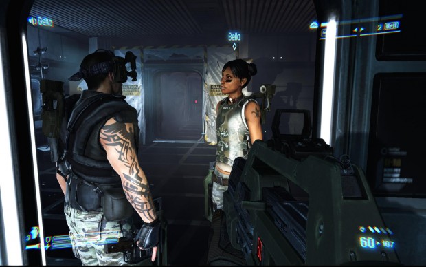 Zwei KI-Kameraden im geskriptetem Kurzdialog